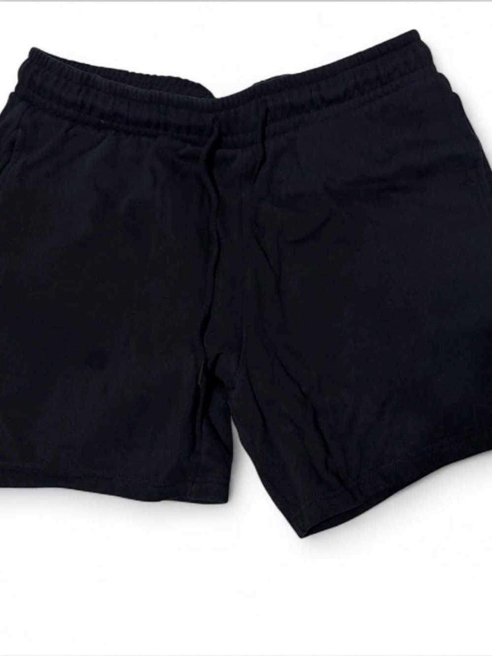 Aeropostale Men's Black Athletic Drawstring Shorts